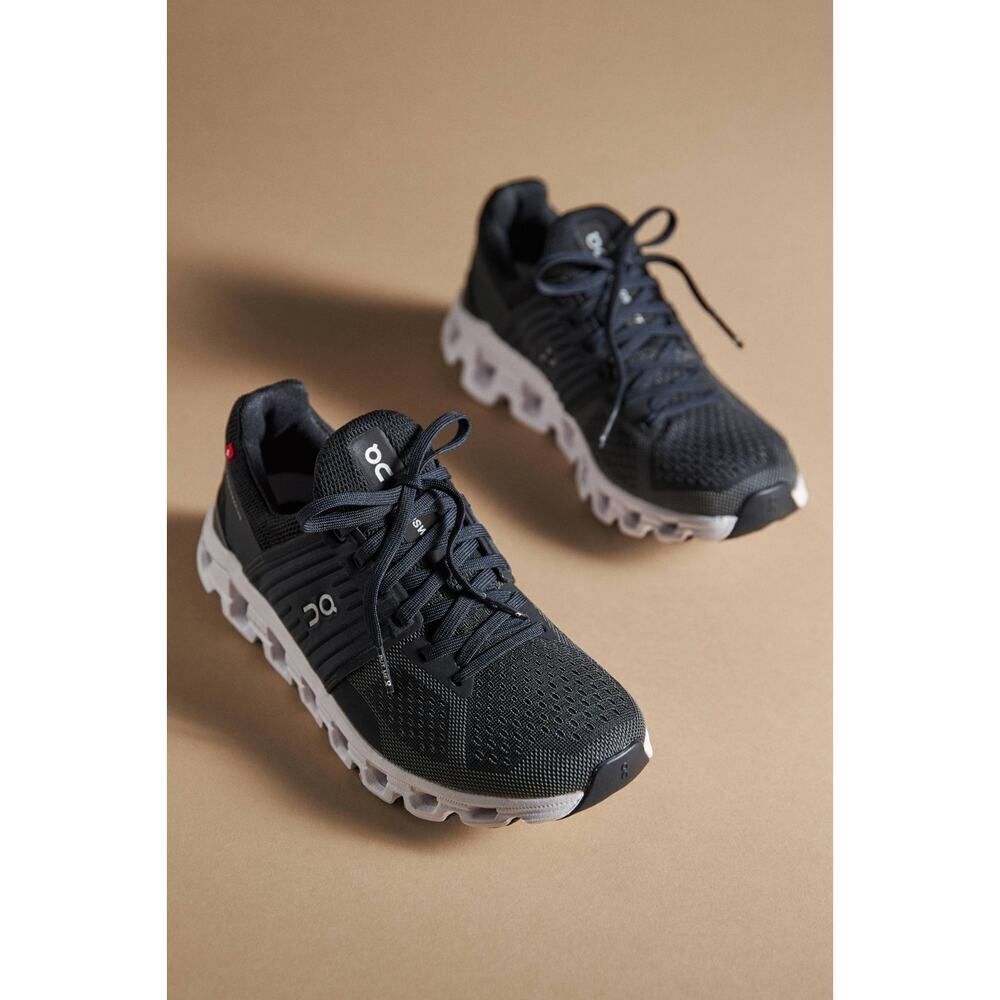 On Running Black Athletic Shoes